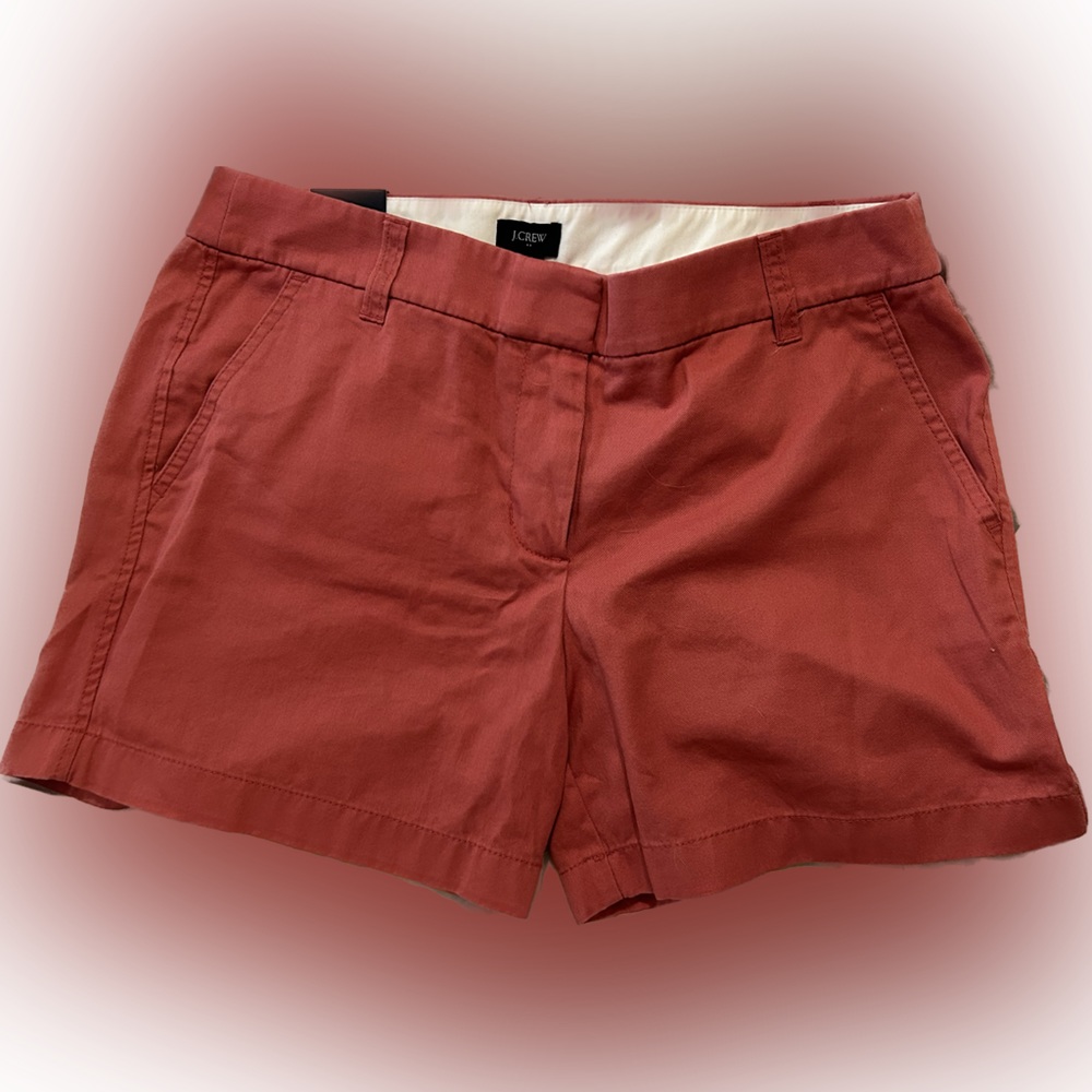 J Crew women’s shorts, dusty pink, size 8 NWT
